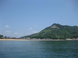 海からの景色