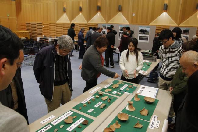 宮ノ浦遺跡　展示