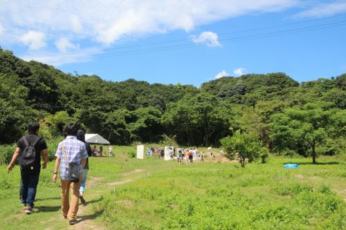 現地説明会風景